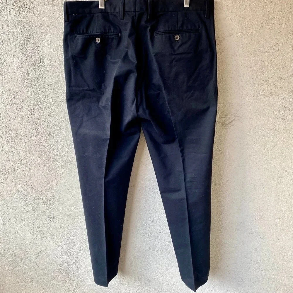 J. Crew Slim Bedford Chino Black Pants Size 35x32